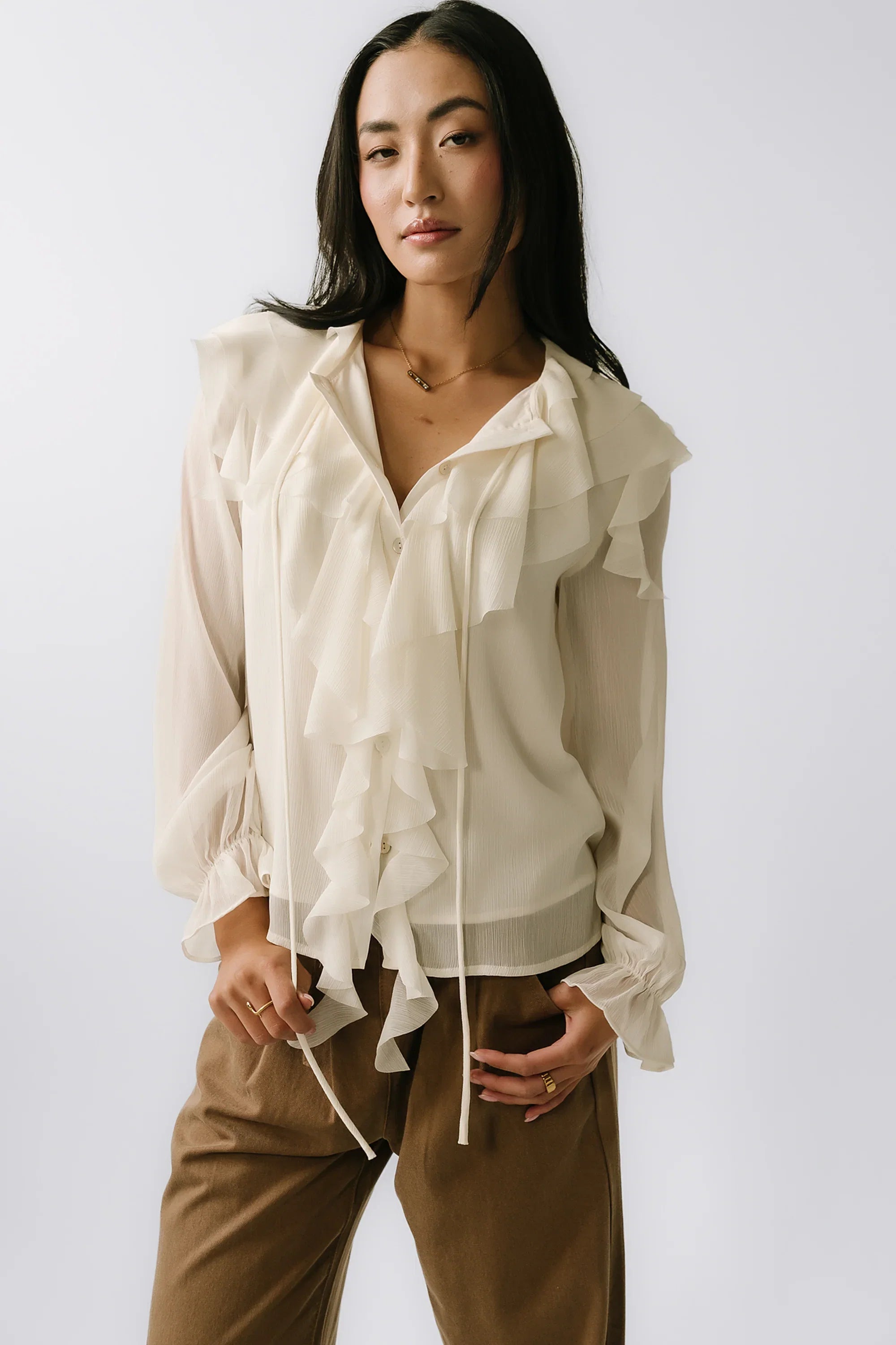 Markus Sheer Blouse FINAL SALE