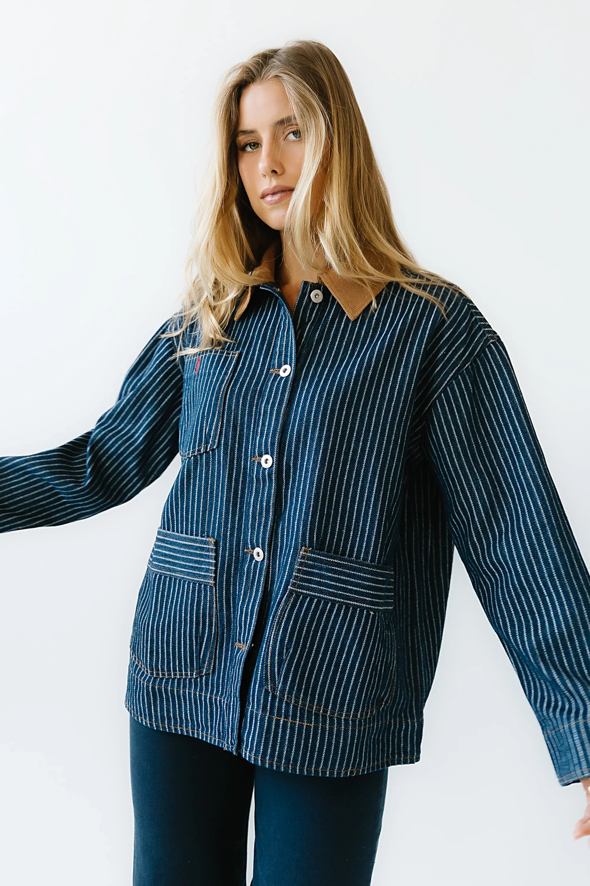 Andie Striped Jacket FINAL SALE