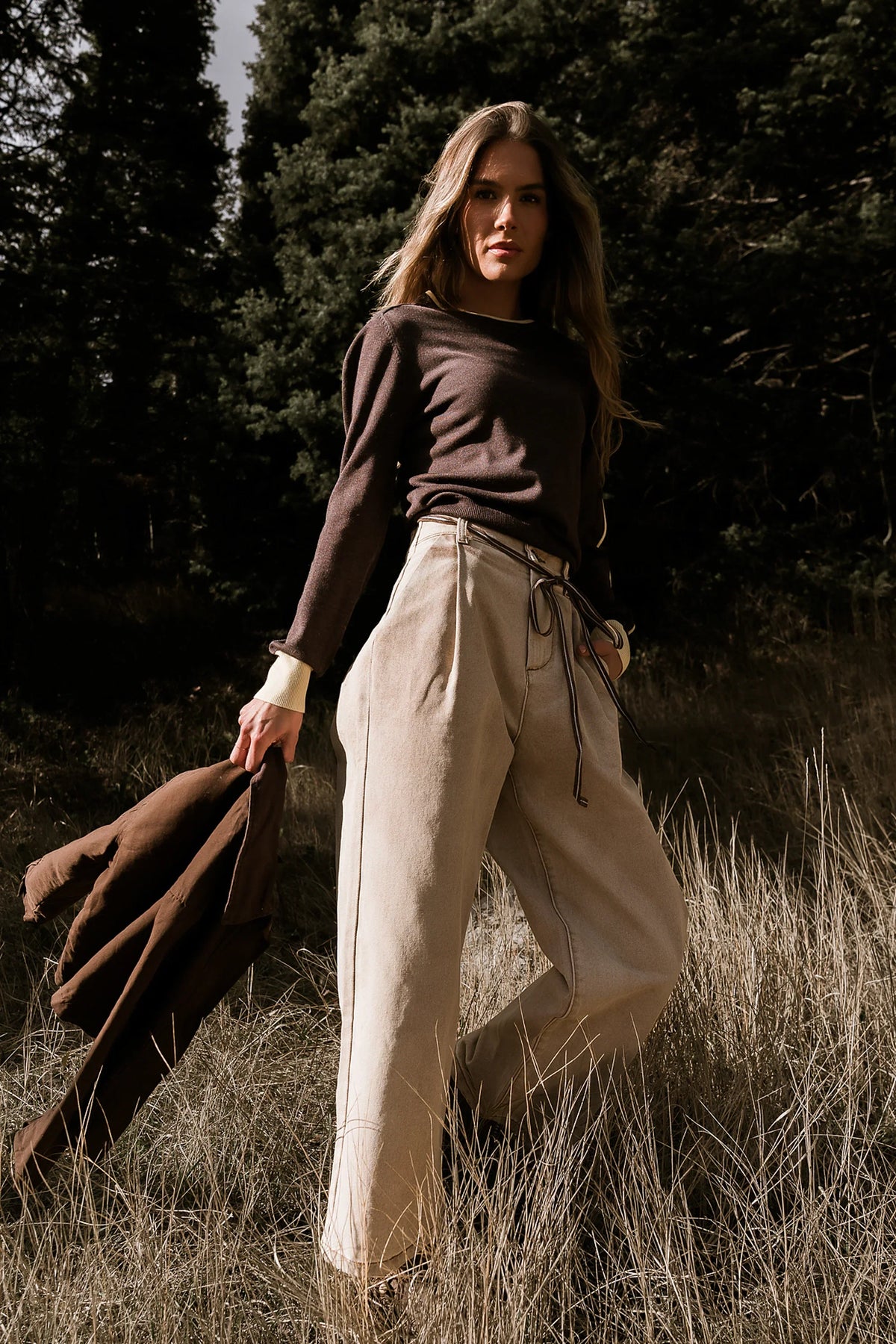 Jovie Pleated Wide Leg Pants