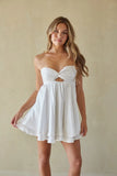 Gabby Twist Babydoll Dress