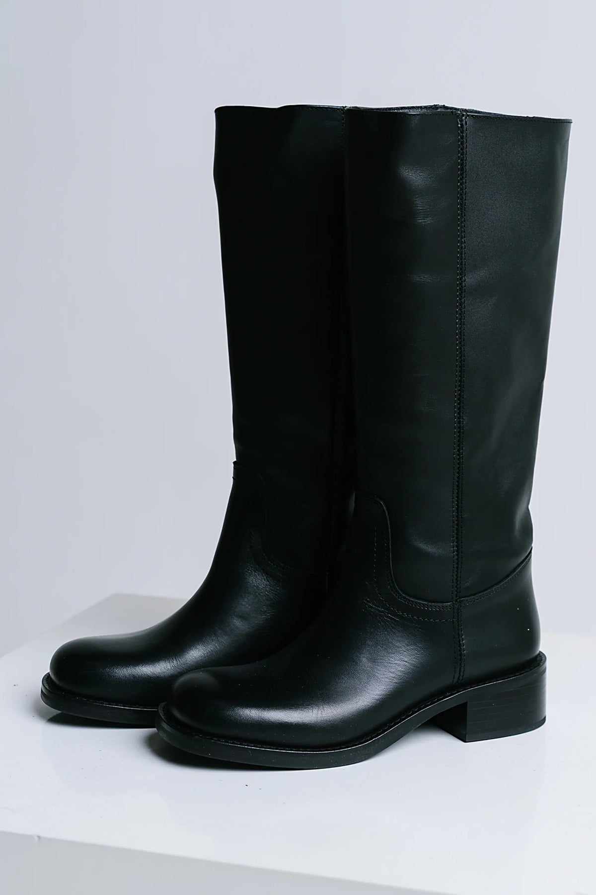 Steve Madden Riggs Tall Boots in Black