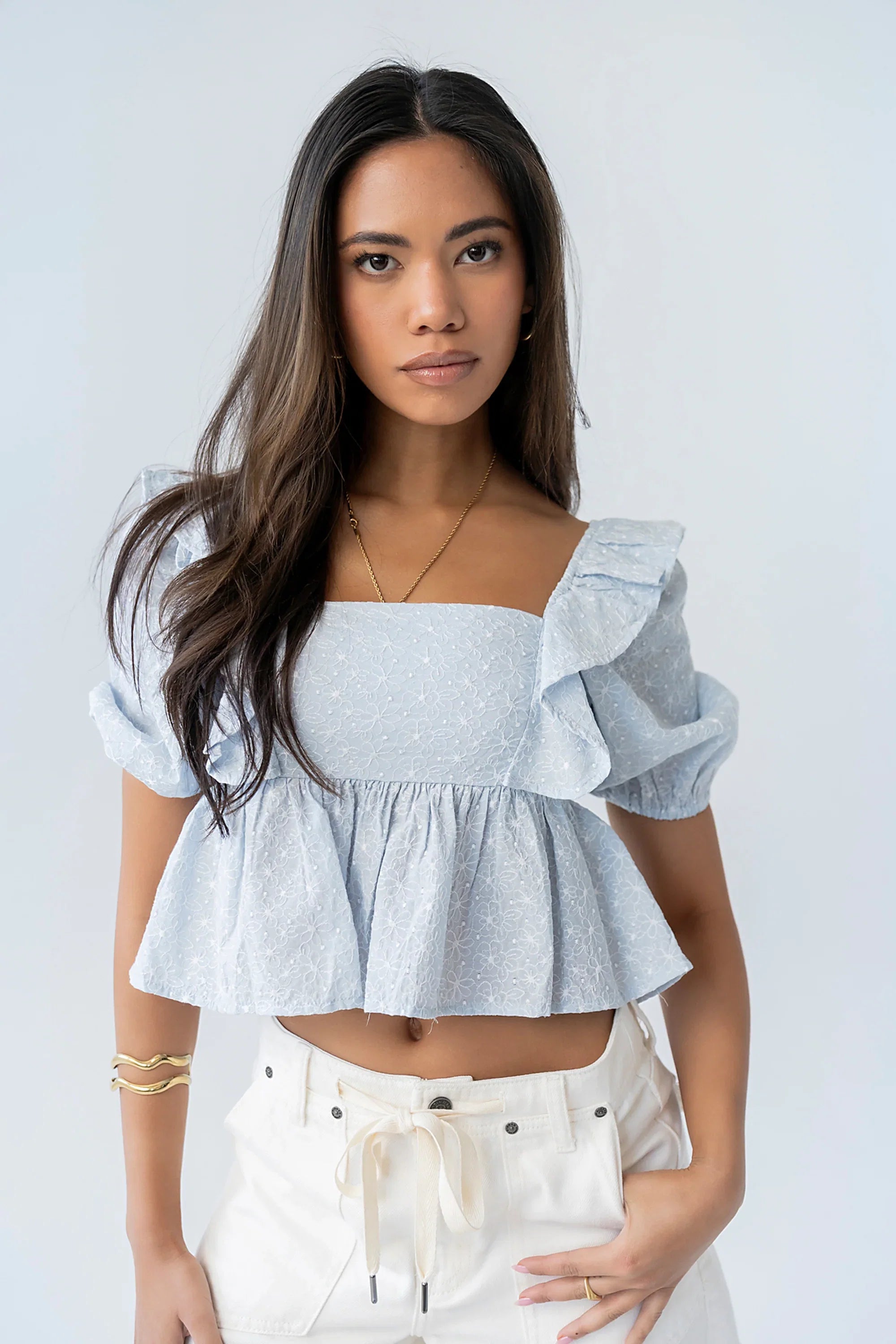 Celeste Embroidered Blouse