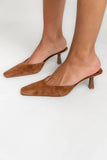Steve Madden Alyse Kitten Heel in Brown