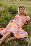 Poppy Tropical Midi Dress FINAL SALE