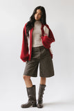 Jessy Leopard Bermuda Shorts FINAL SALE