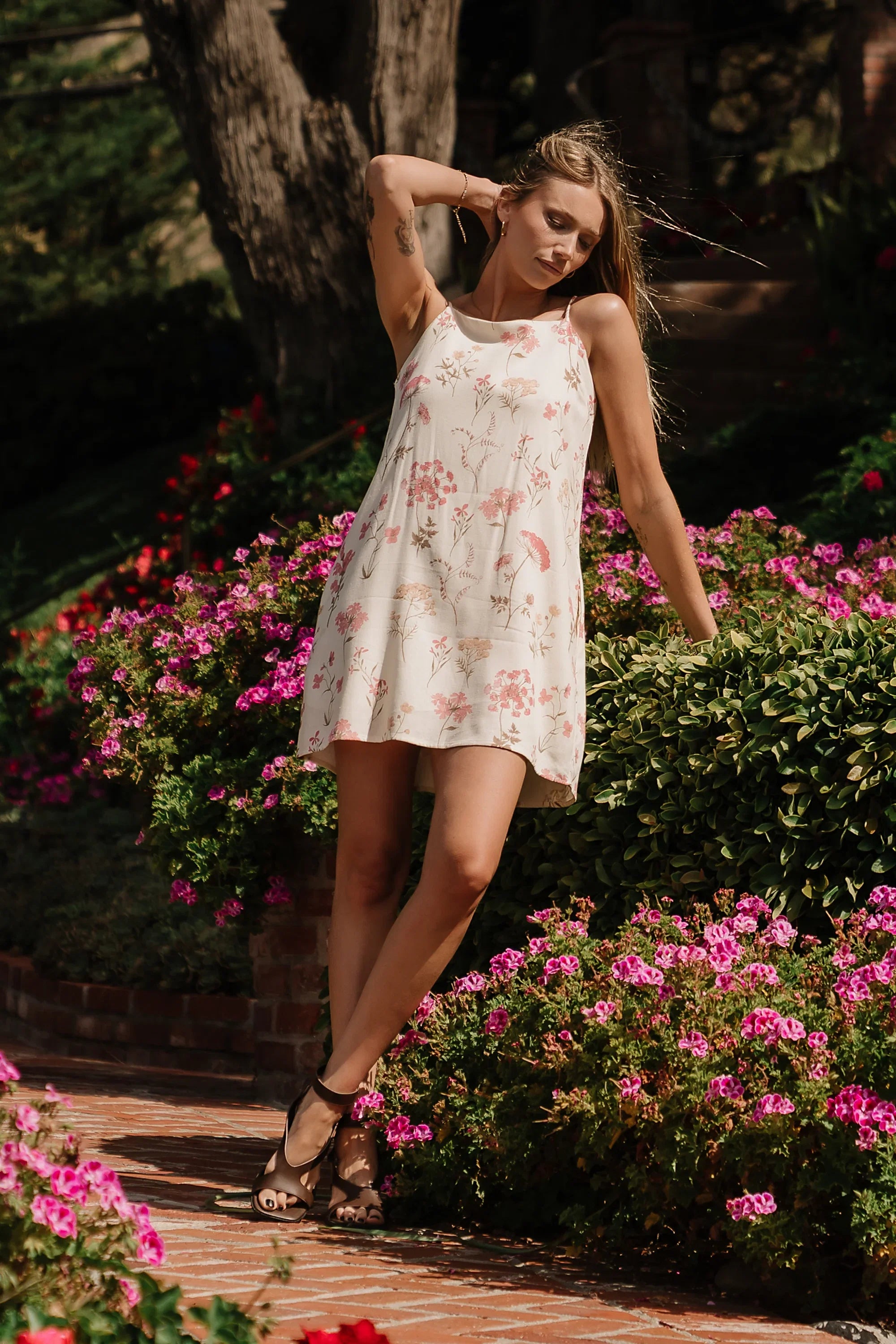 Moxie Floral Mini Dress