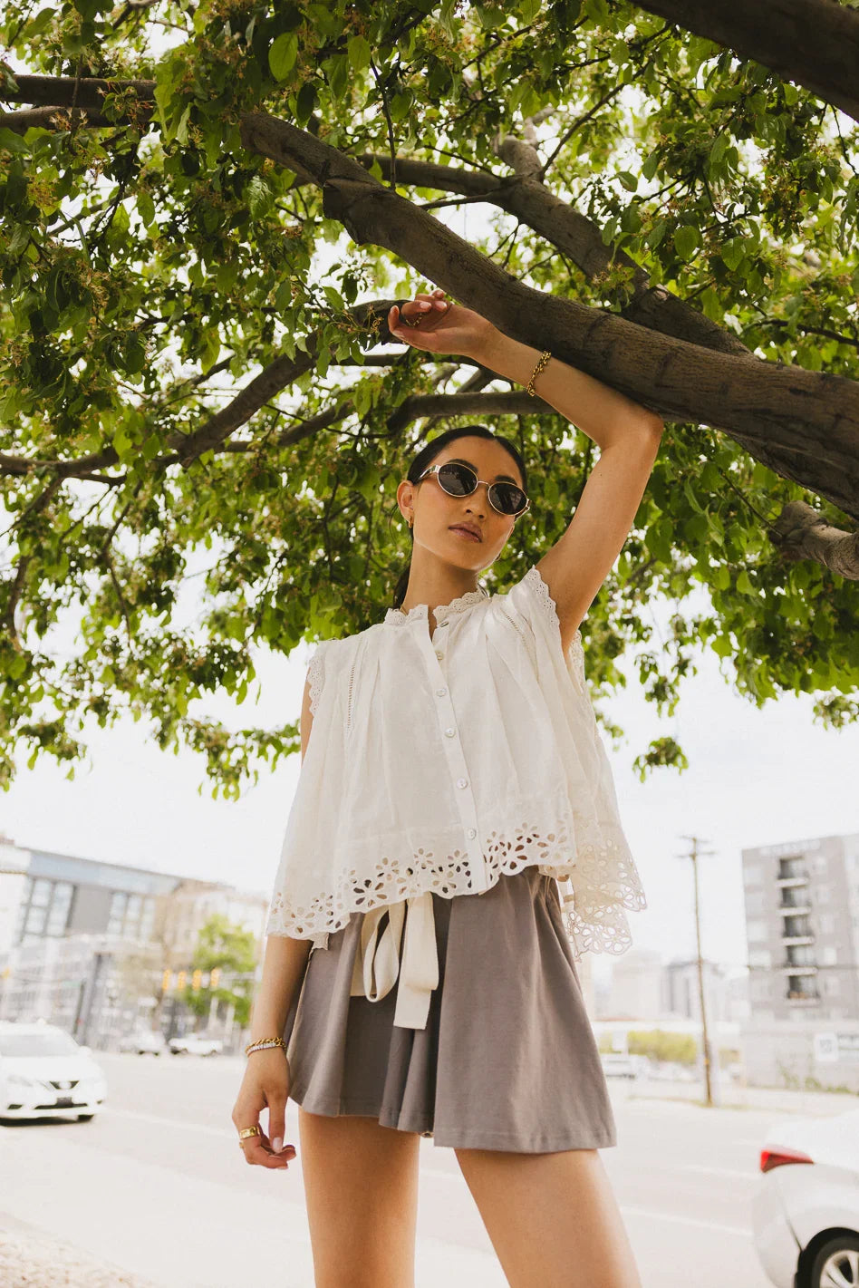 Zain Embroidered Blouse
