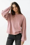 Josey Oversized Sweater in Pink FINAL SALE