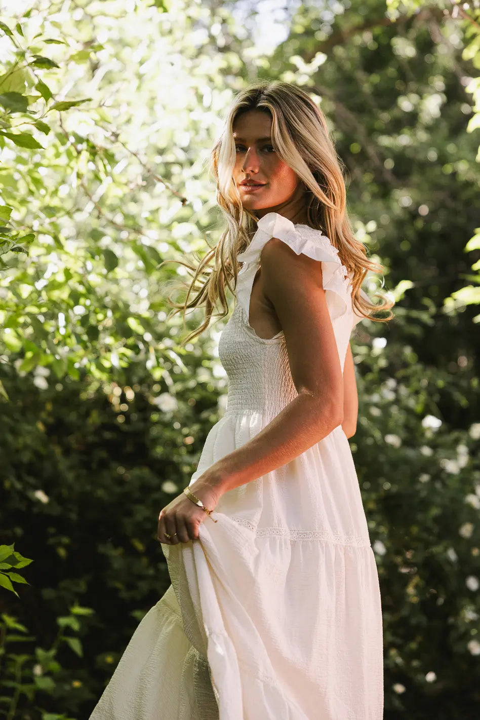 Isoldee Smocked Maxi Dress FINAL SALE