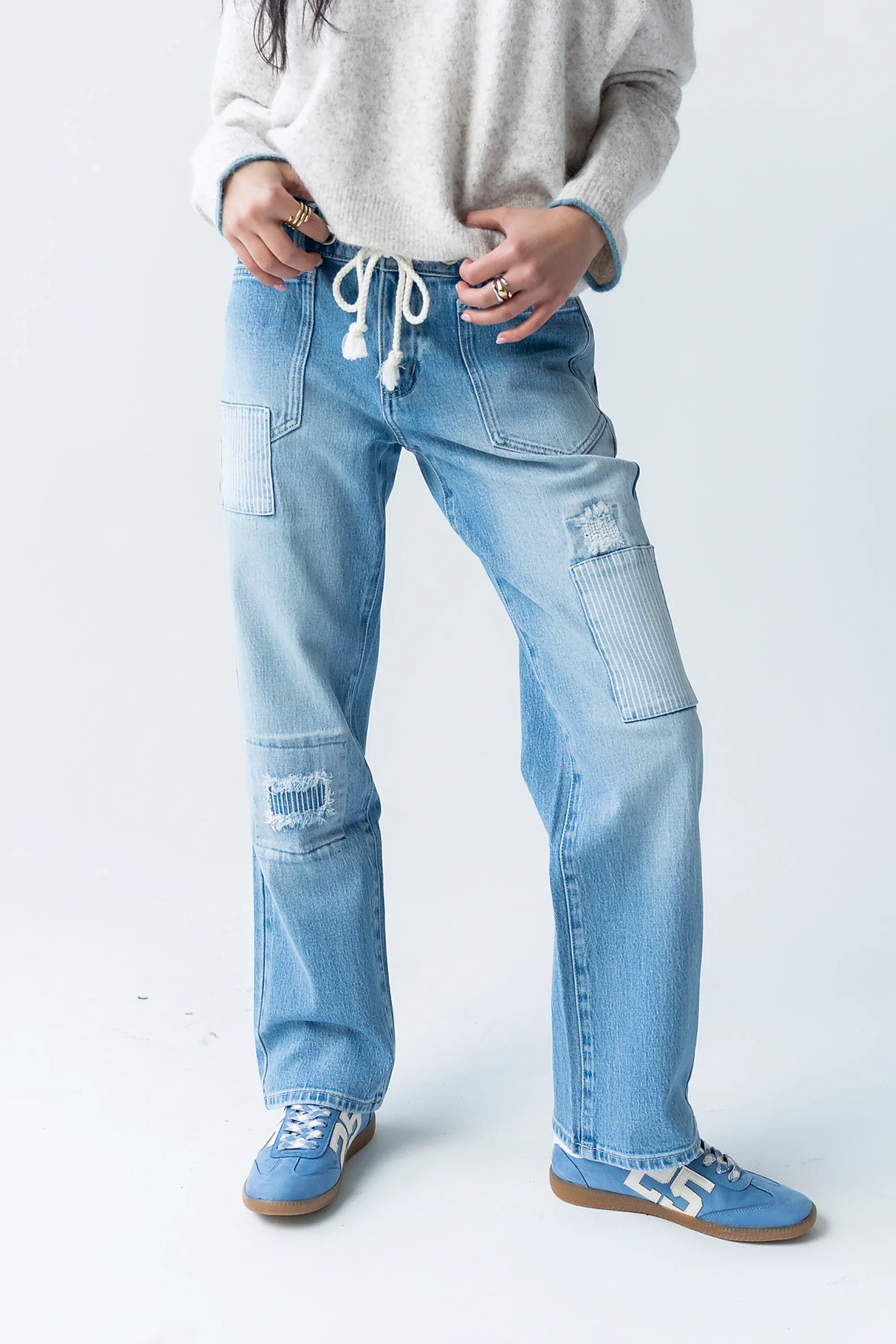 Marty Patchwork Jeans