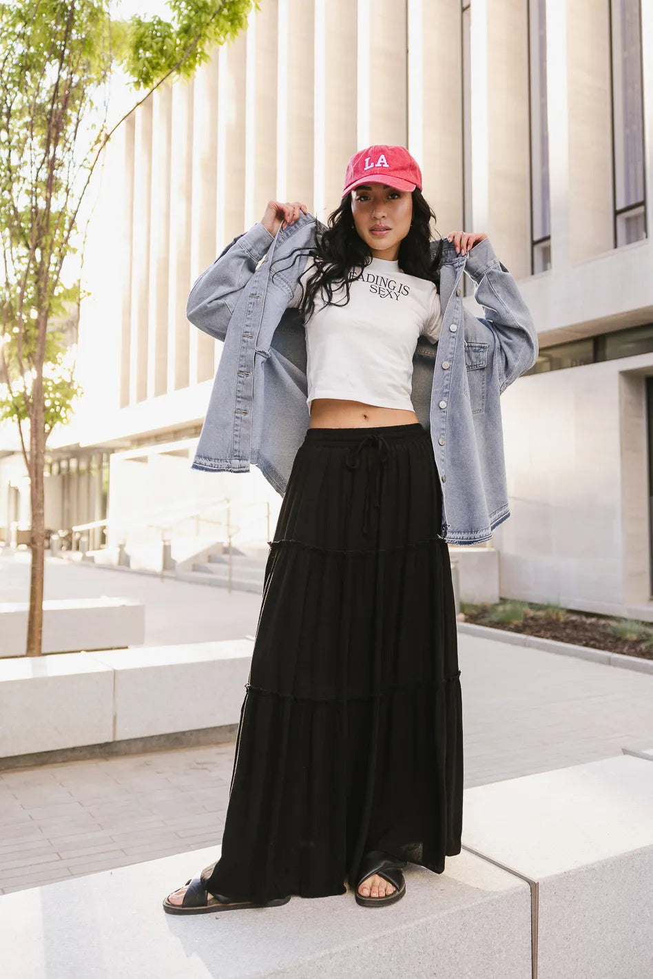 Out And About Denim Jacket FINAL SALE