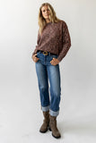 Violet Cuffed Straight Leg Jeans FINAL SALE