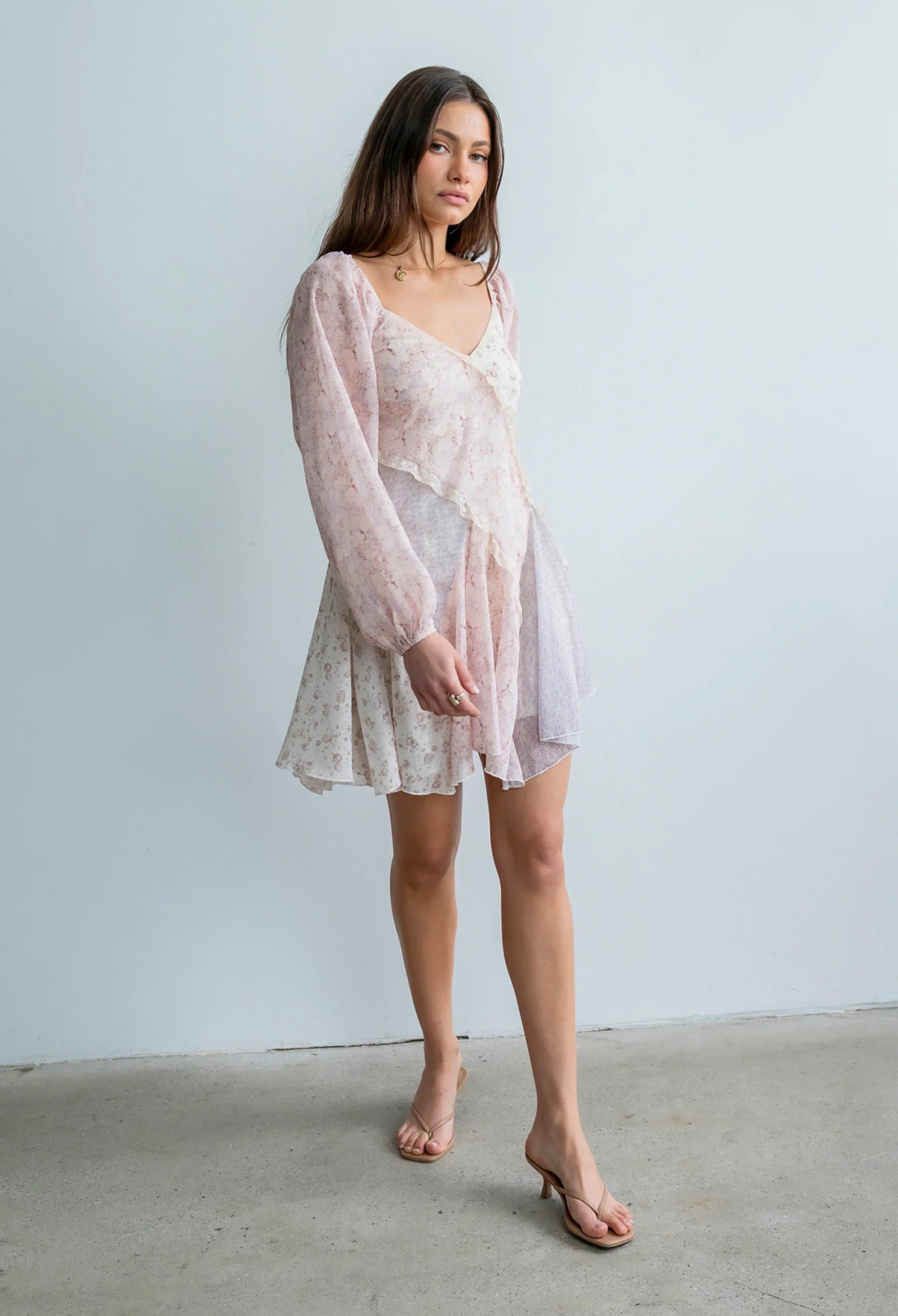 Bree Patchwork Mini Dress