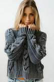 Josephine Knit Sweater in Navy FINAL SALE
