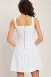 COASTAL CHIC WHITE MINI DRESS