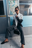 Gianna Pinstripe Trouser
