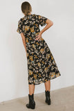 Kaitlyn Floral Midi Dress FINAL SALE