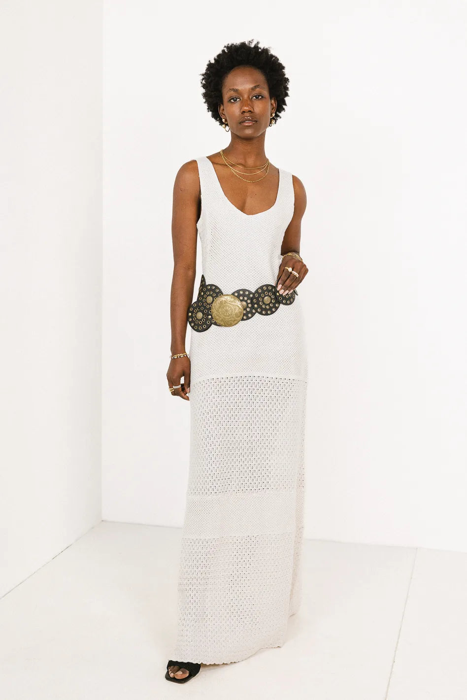 Sonnet Knit Maxi in Natural FINAL SALE