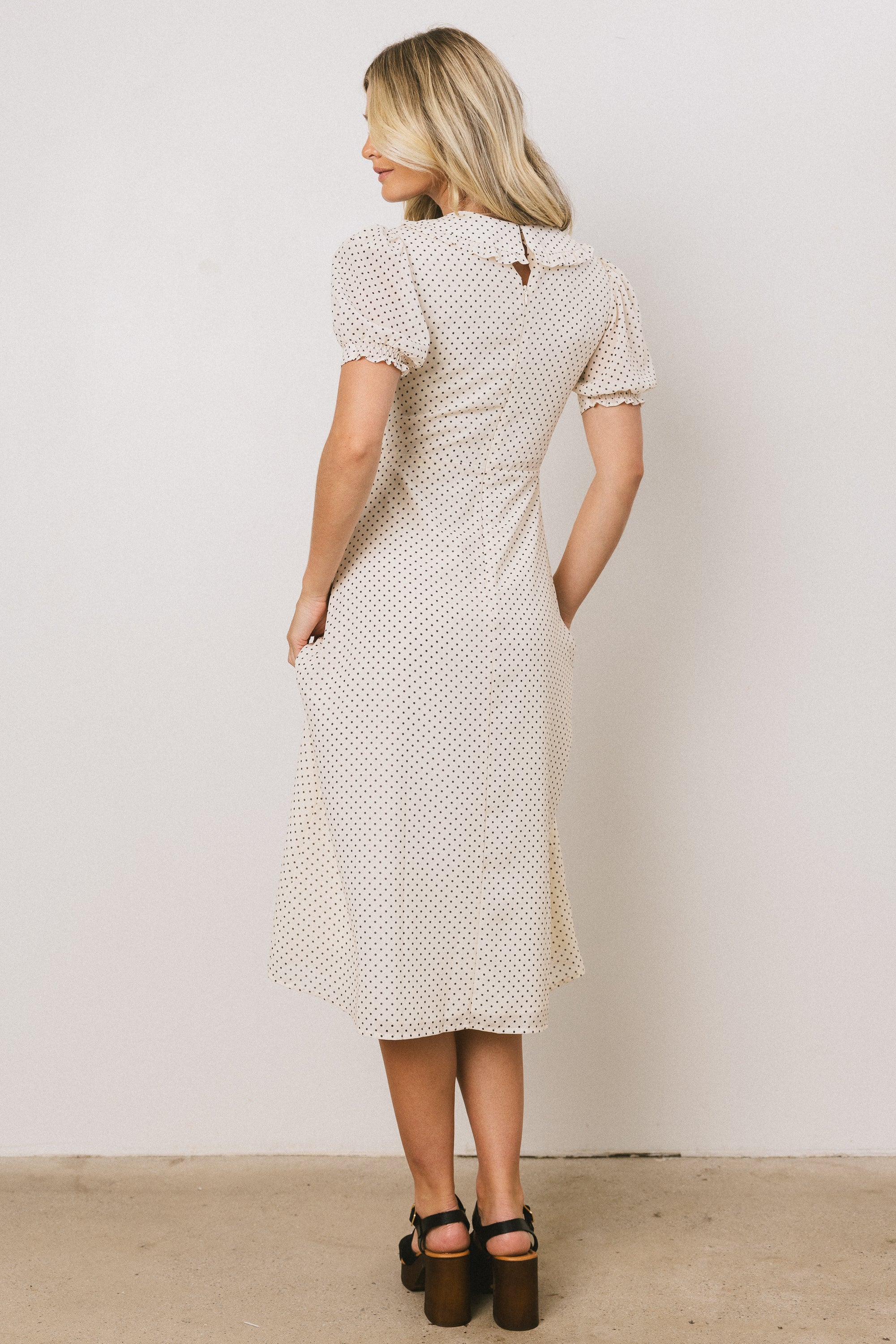 Chloe Polka Dot Midi Dress FINAL SALE