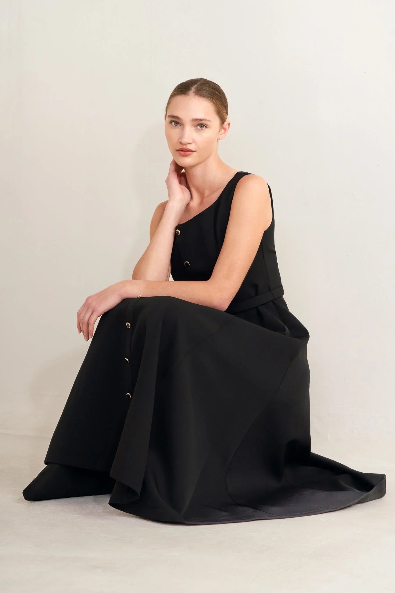 PARIS AFTER DARK MIDI DRESS FINAL SALE