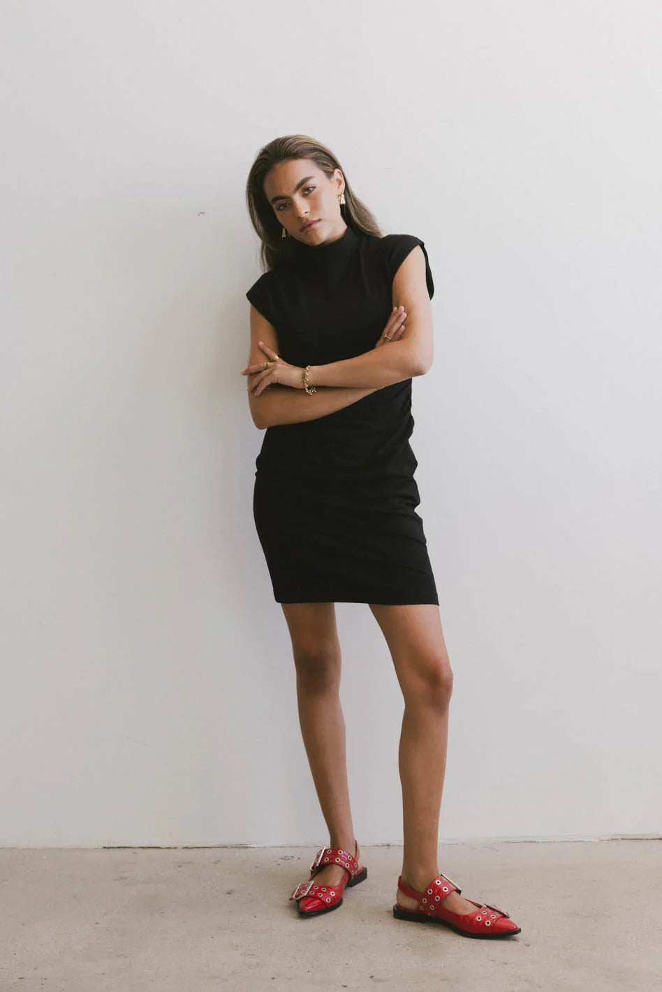 Felicity Ruched Dress FINAL SALE