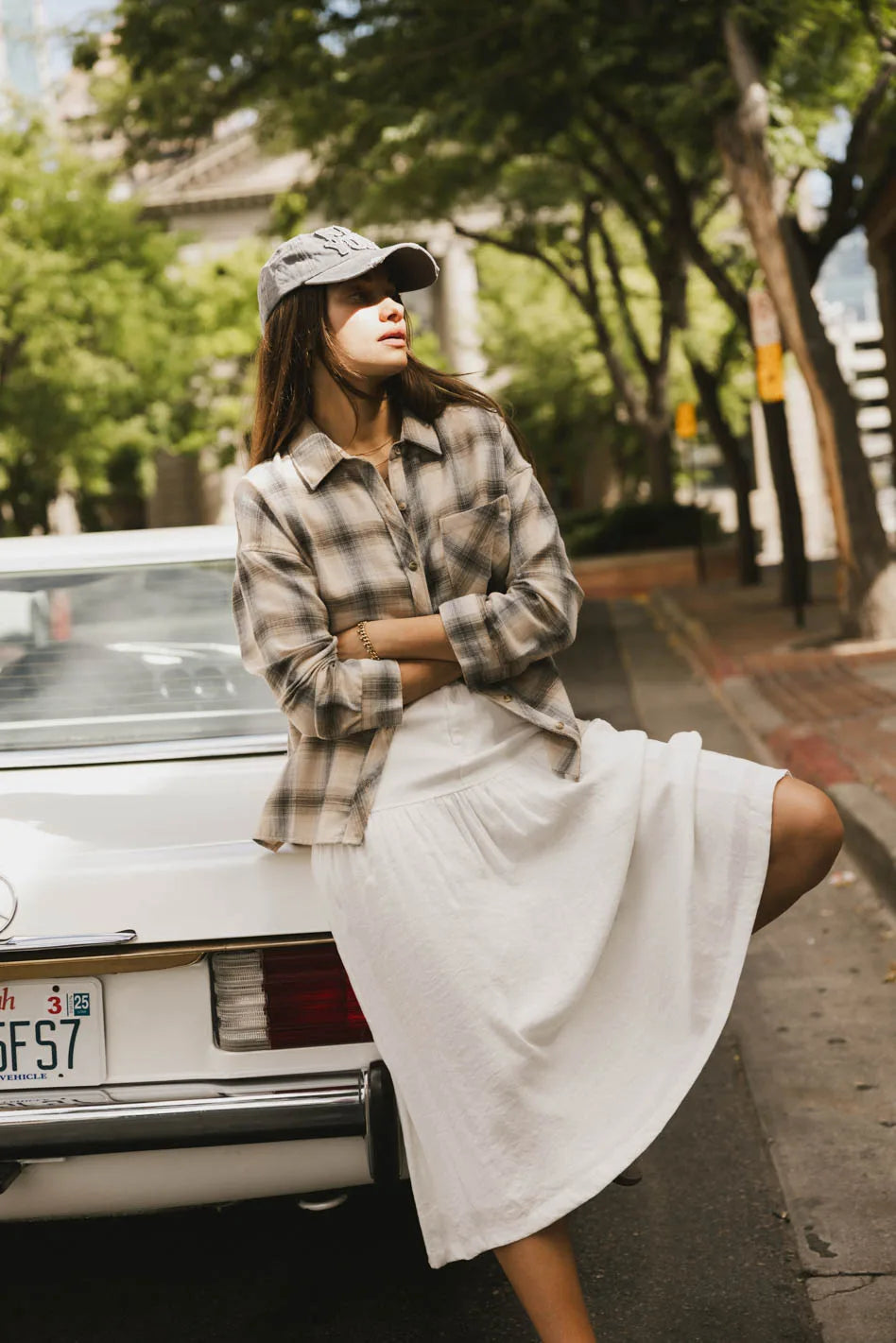 Mayne Plaid Flannel Button Up FINAL SALE