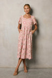 Mica Embroidered Midi Dress FINAL SALE
