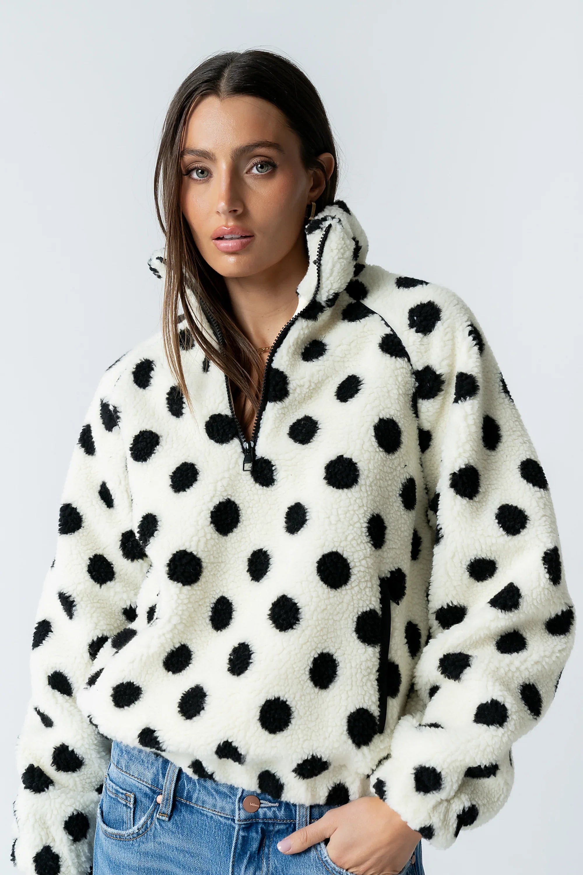 Brooke Sherpa Half Zip