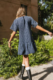 Zaida Bow Baby Doll Dress FINAL SALE
