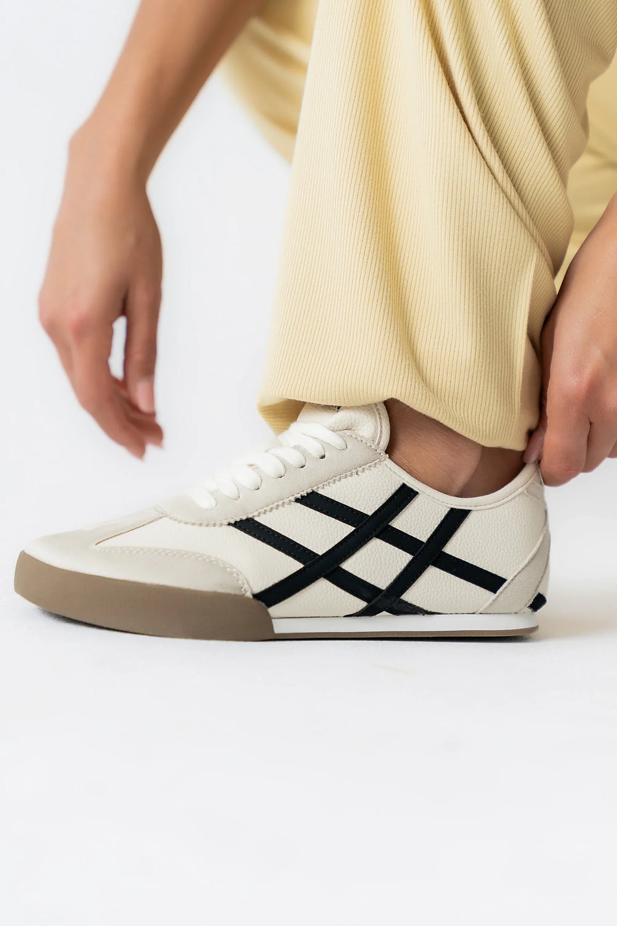 Polly Sneakers in Off White FINAL SALE