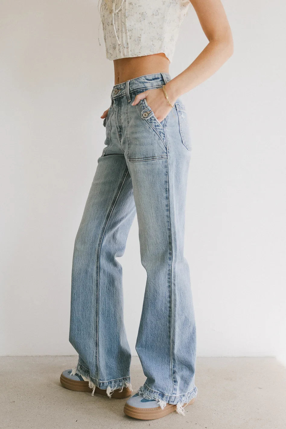 Skylee Wide Leg Jeans FINAL SALE