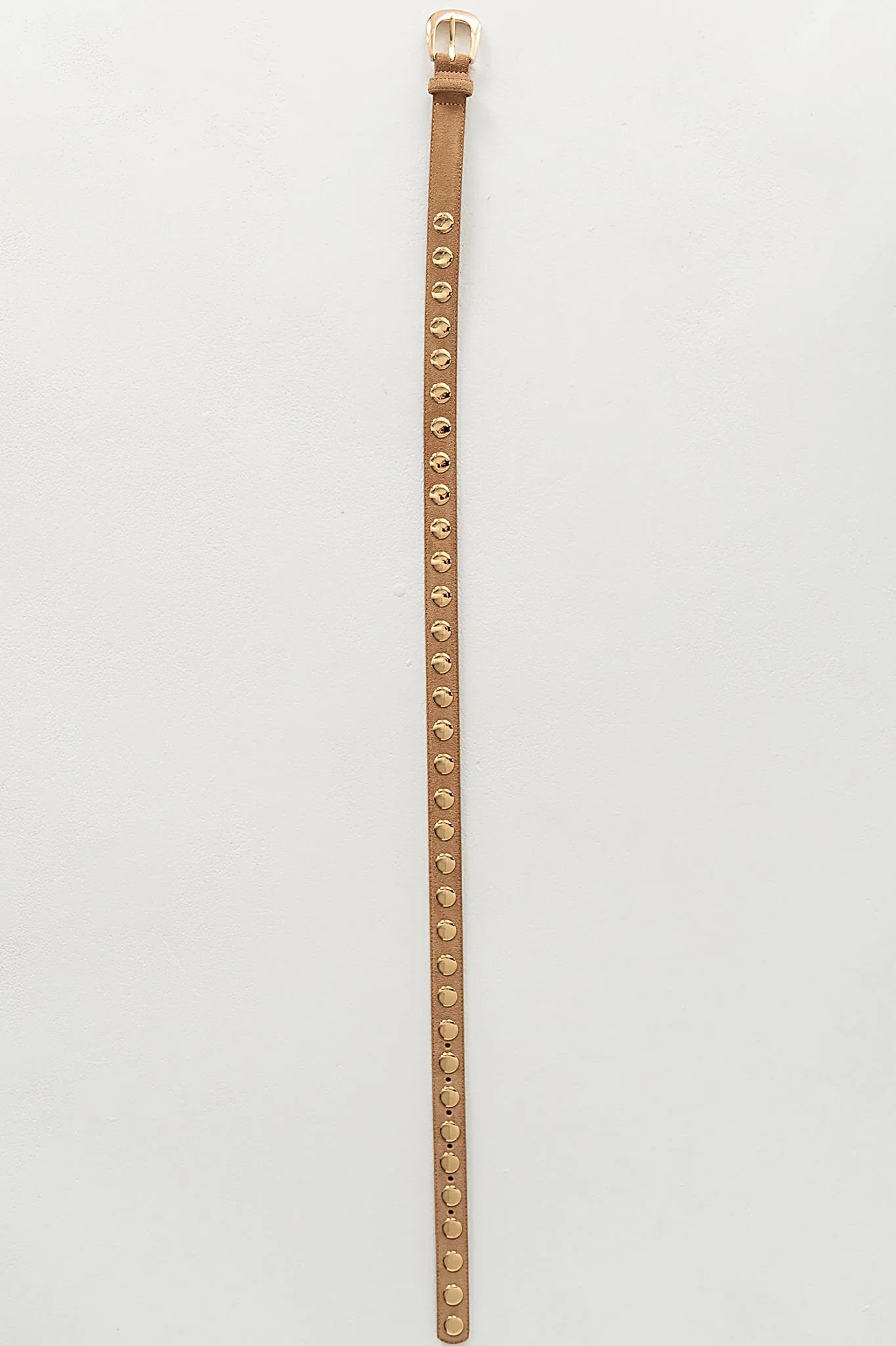 Lilah Studded Belt in Camel