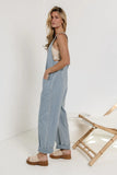Madeline Jumpsuit in Striped FINAL SALE