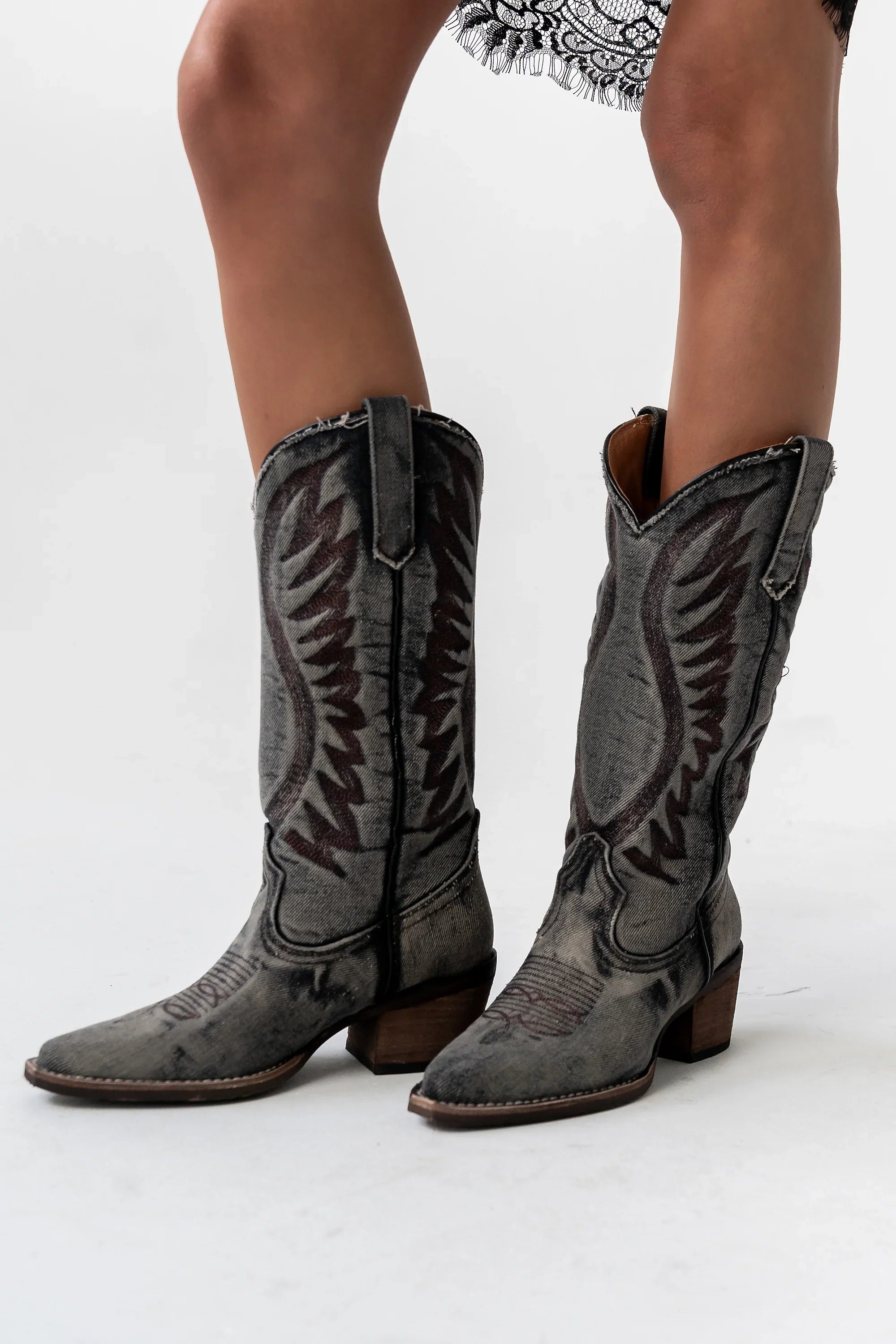 Steve Madden Albany Boot in Black