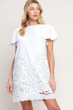ALL THE RIGHT REASONS WHITE EYELET DRESS