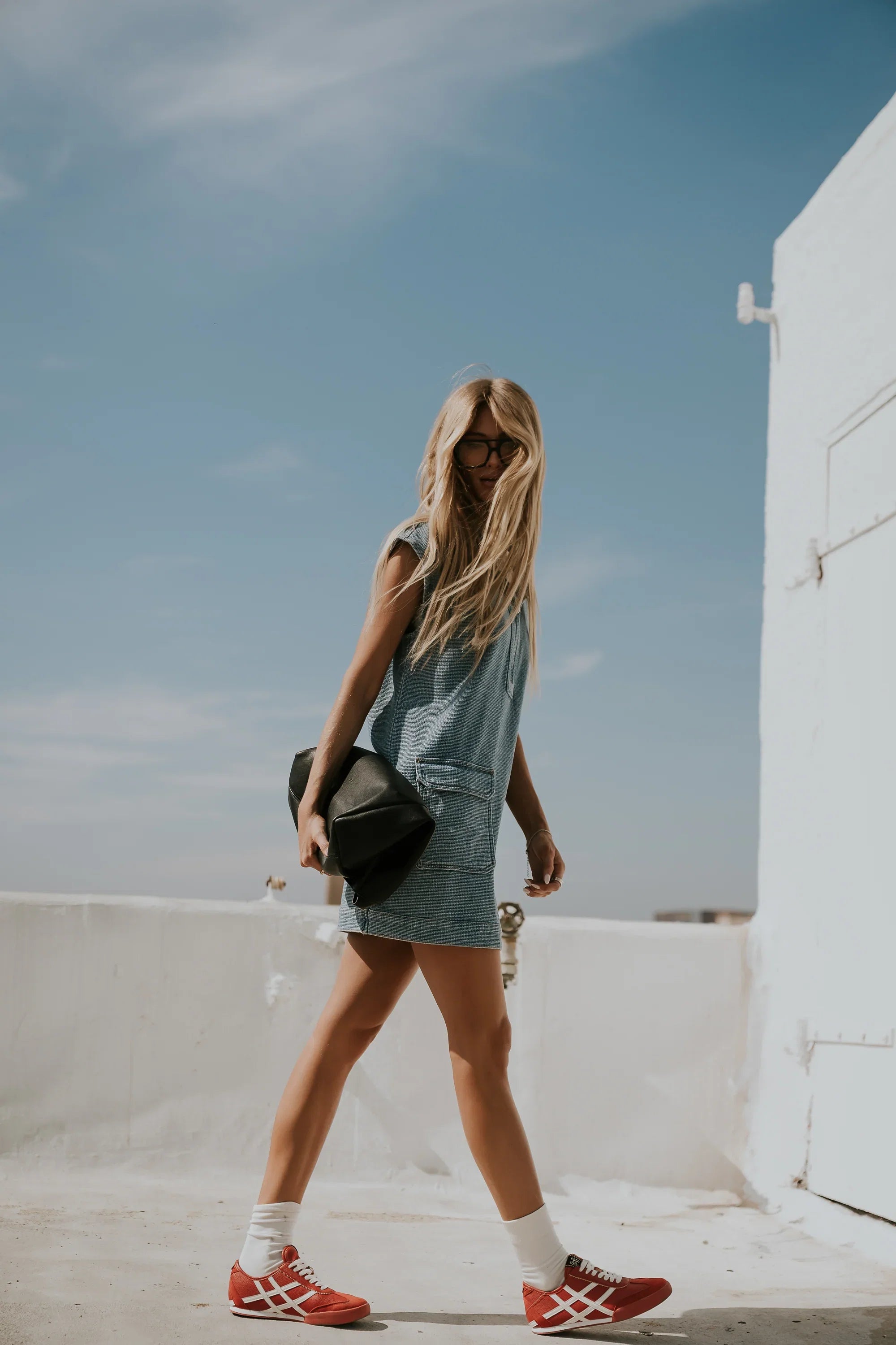 Posie Denim Mini Dress