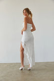 Vivienne Lace Ruffle Maxi Dress