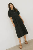 Leandra Midi Dress in Navy FINAL SALE