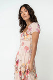 Carly Floral Midi Dress