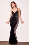 DESTINY MAXI DRESS HOT STONE FITTED DRESS
