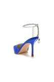 Crystal Strap Pointed Toe High Heels