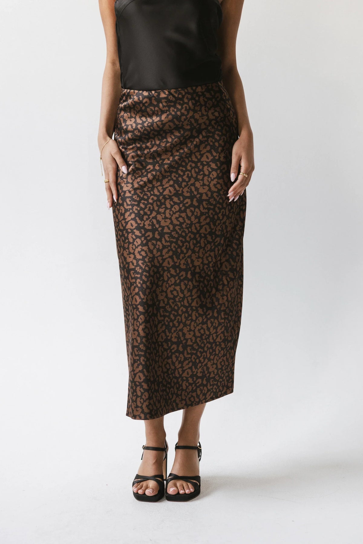 Camille Leopard Maxi Skirt FINAL SALE