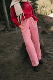 Romero Gingham Pants in Red FINAL SALE