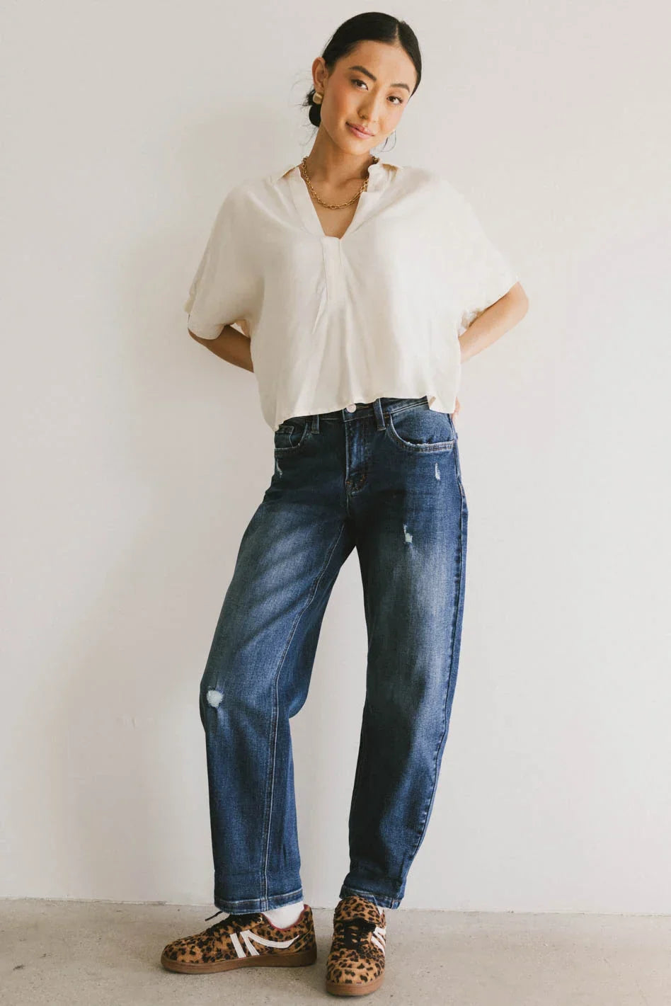 Una Collared Blouse FINAL SALE