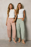 Capri Barrel Jeans