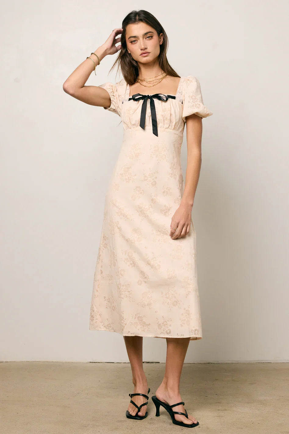 Mariah Floral Midi Dress FINAL SALE