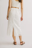 Millie Embroidered Midi Skirt FINAL SALE