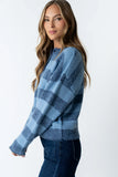 Russel Oversized Sweater in Blue