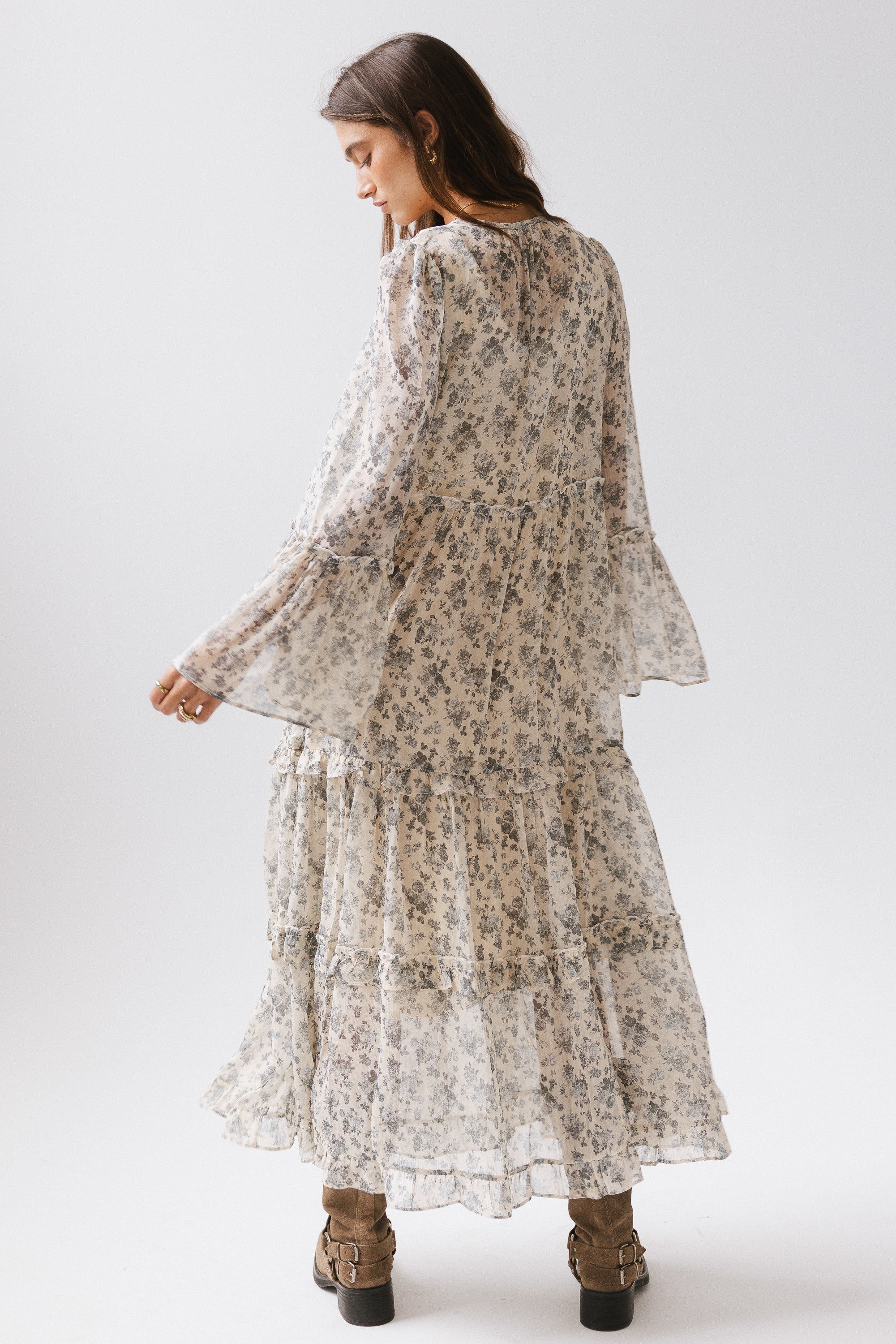Luna Floral Maxi Dress FINAL SALE