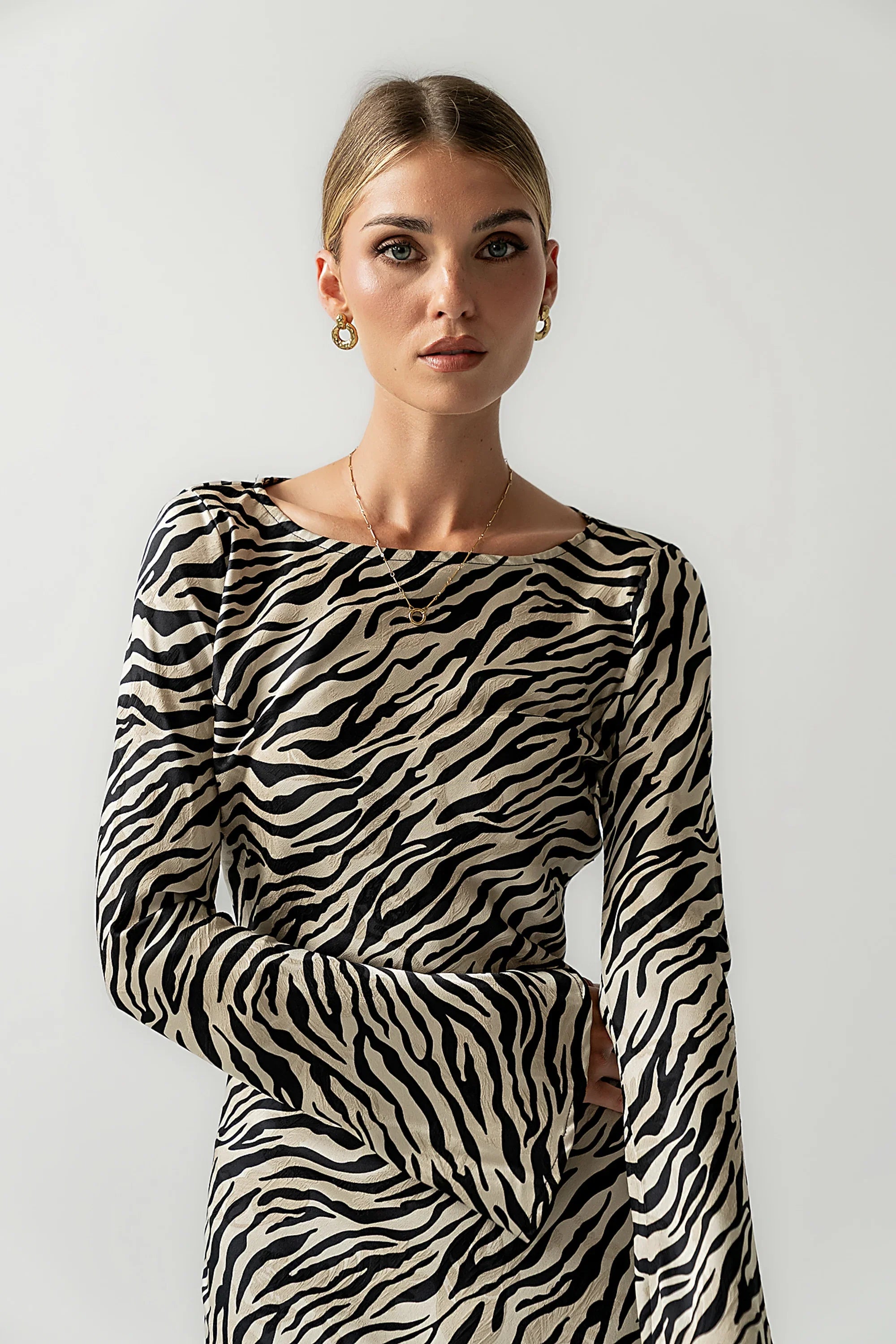 Melody Zebra Ultra Maxi Dress FINAL SALE